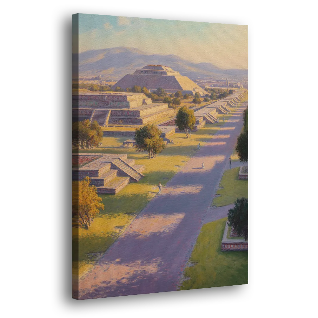 Avenue of the Dead Side - Canvas Wall Art