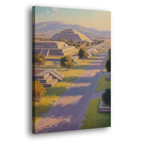 Avenue of the Dead - Canvas Wall Art