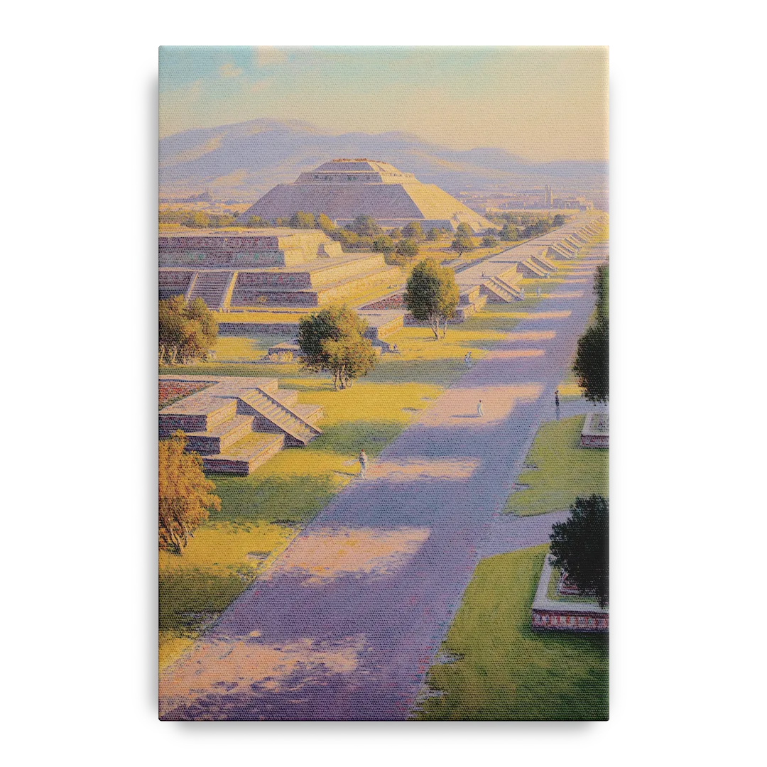 Avenue of the Dead Front - Canvas Wall Art