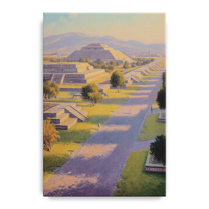 Avenue of the Dead Front - Canvas Wall Art