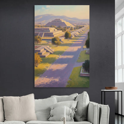 Avenue of the Dead Sitting Room - Canvas Wall Art