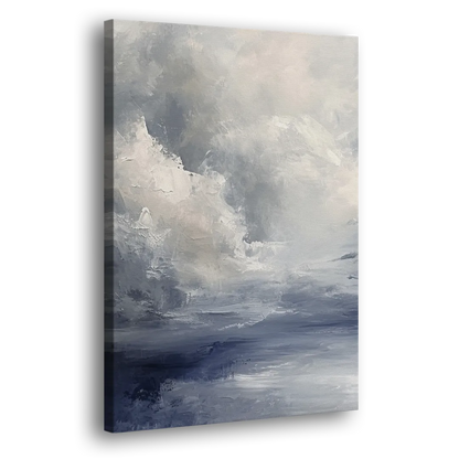 Azure Veil I Side - Canvas Wall Art