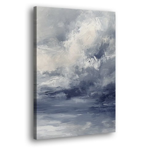 Azure Veil II - Canvas Wall Art