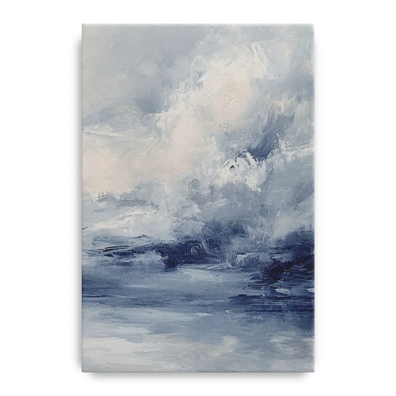Azure Veil II Wall Art | Canvas Print | Jessie's Home