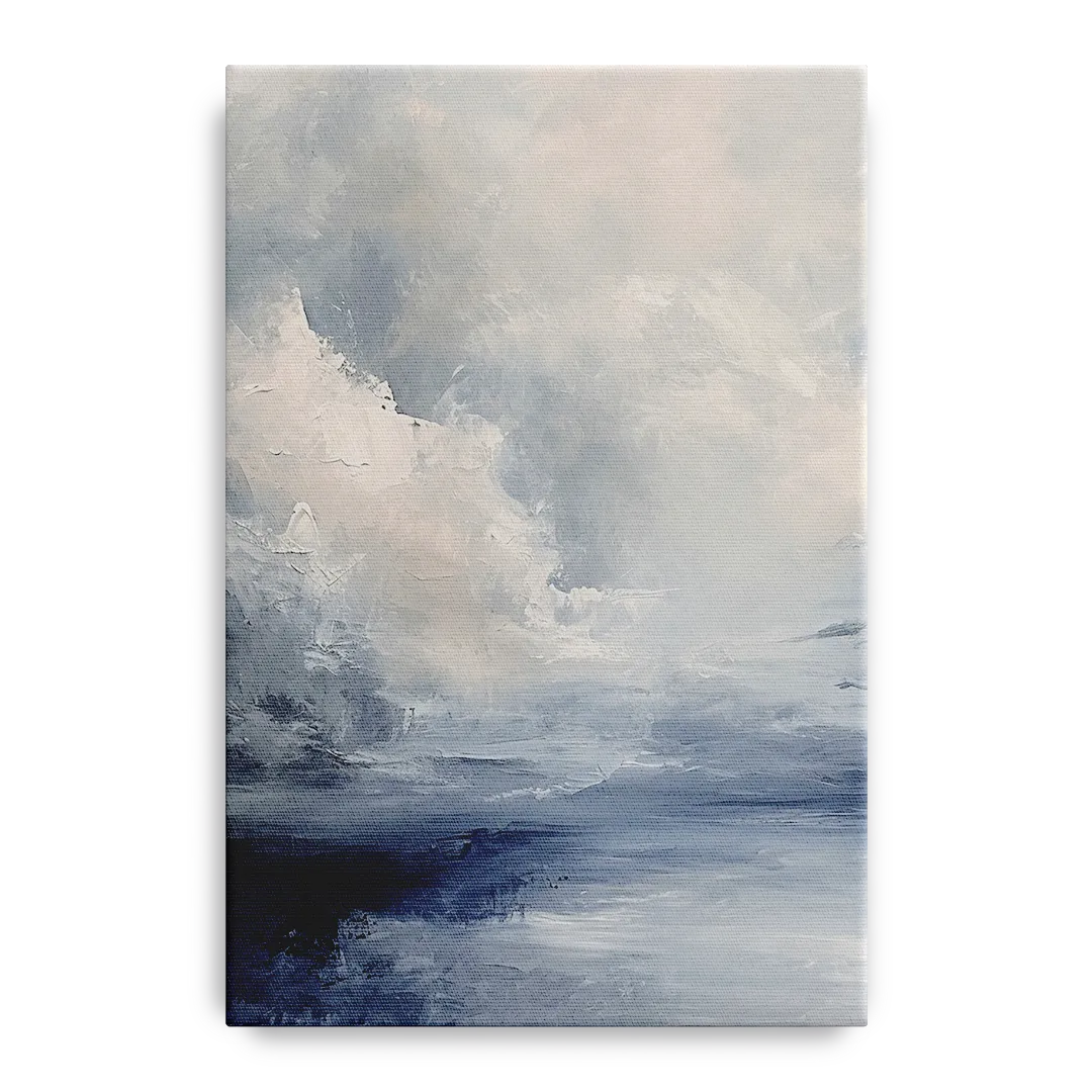 Azure Veil I Front - Canvas Wall Art
