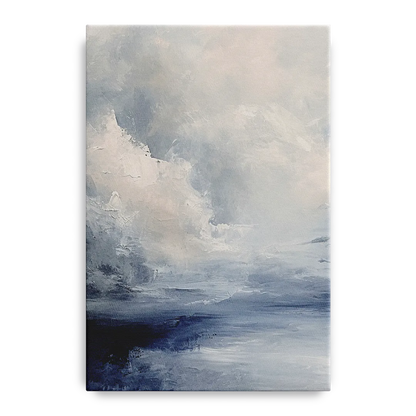Azure Veil I Front - Canvas Wall Art