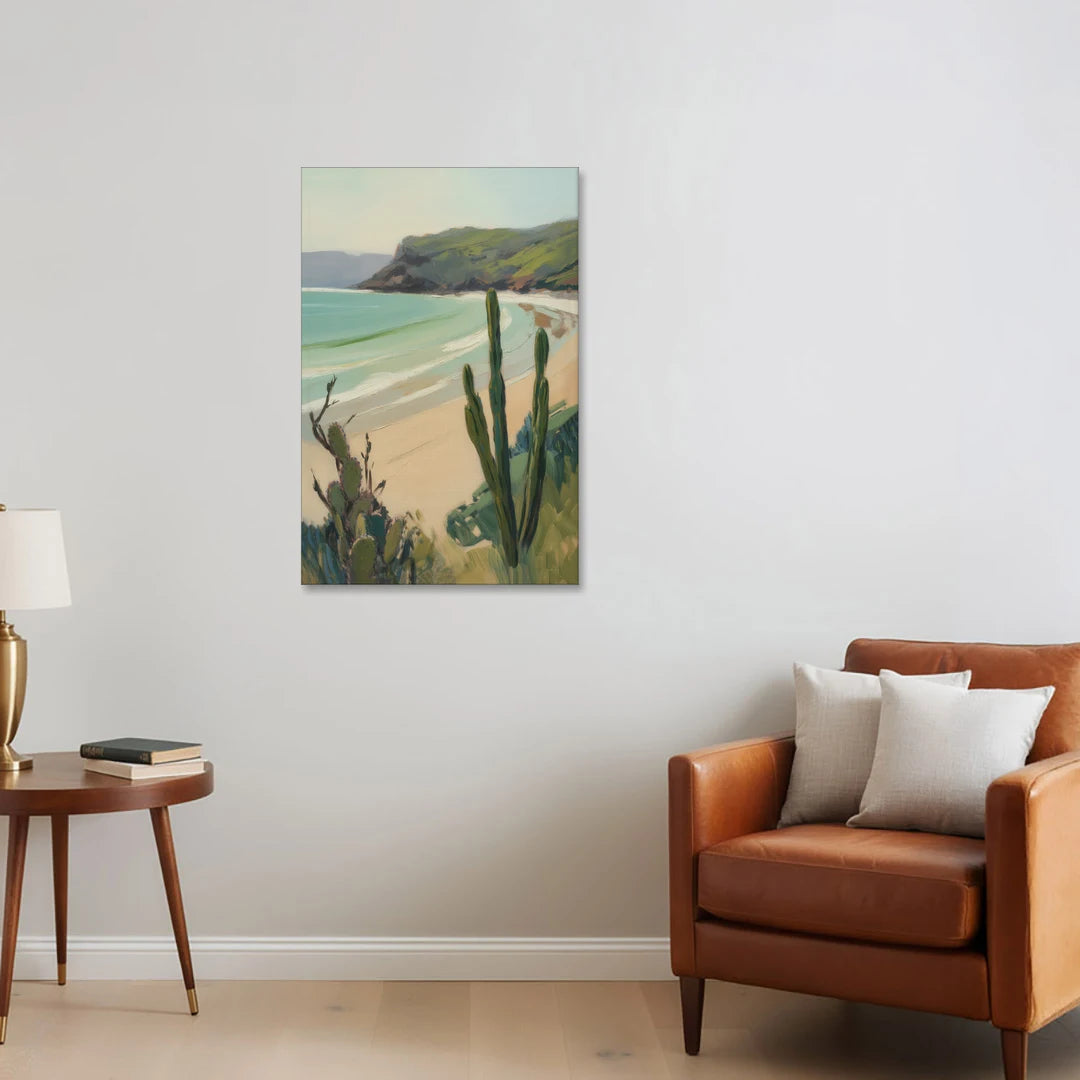 Balandra Beach Bay - Canvas Wall Art - Sofa - 24x36