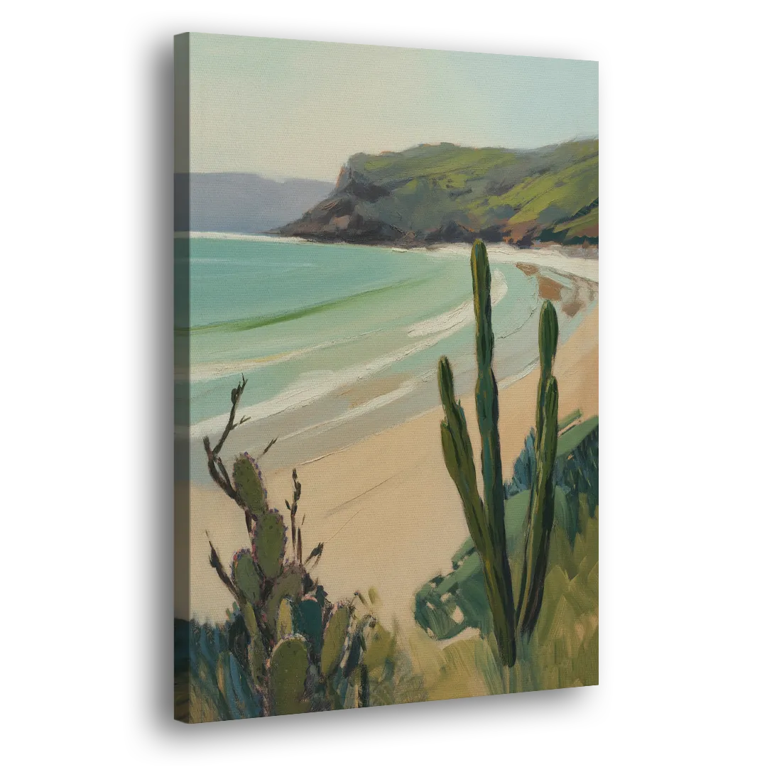Balandra Beach Bay Side - Canvas Wall Art