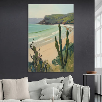 Balandra Beach Bay Living Room - Canvas Wall Art