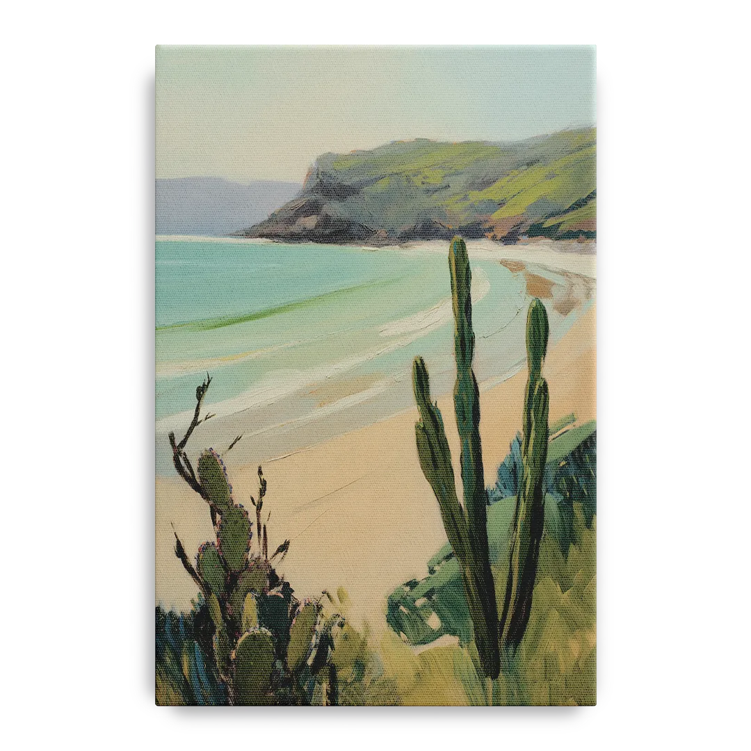 Balandra Beach Bay Front - Canvas Wall Art