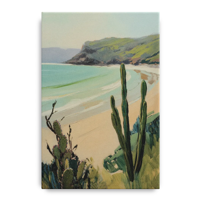 Balandra Beach Bay Front - Canvas Wall Art