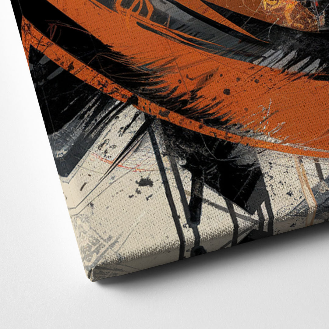 Baltimore Orioles Team Spirit Canvas Close Up