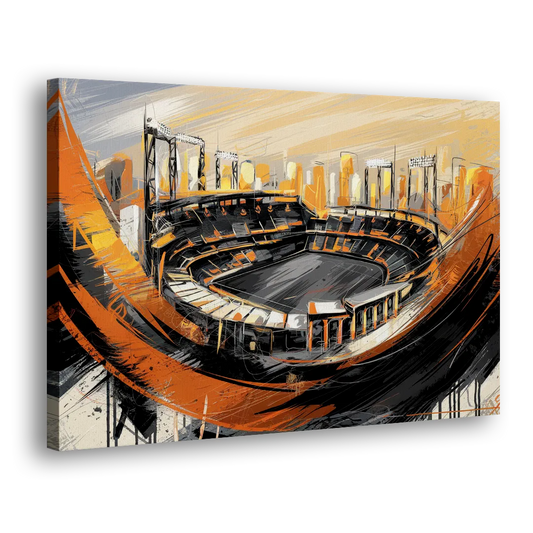 Baltimore Orioles Team Spirit Side - Canvas Wall Art