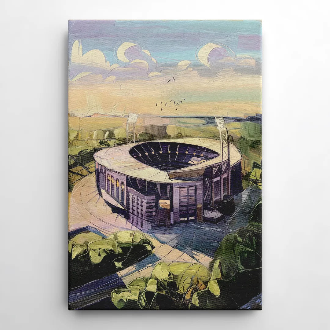 Baltimore Ravens Stadium View - Canvas Wall Art