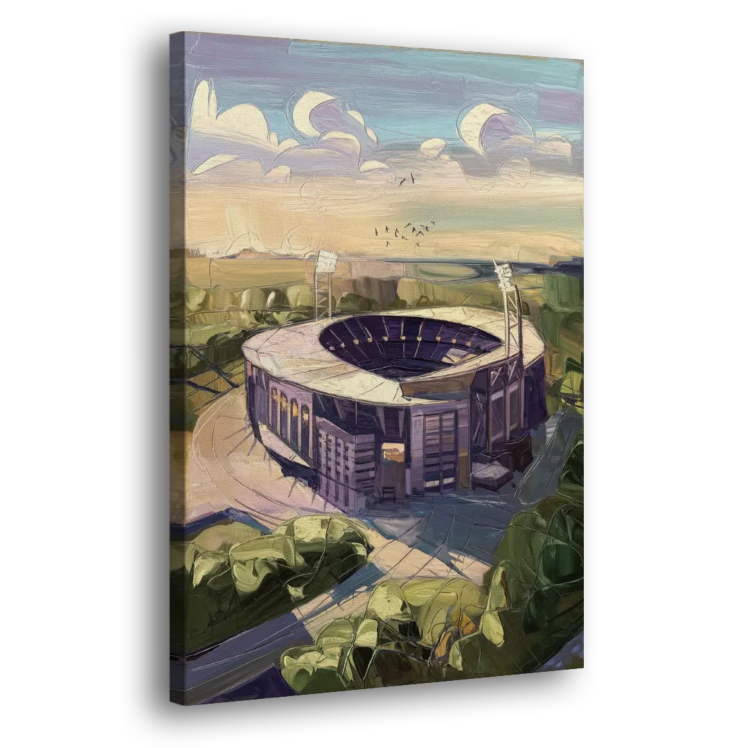 Baltimore Ravens Stadium View Side - Canvas Wall Art