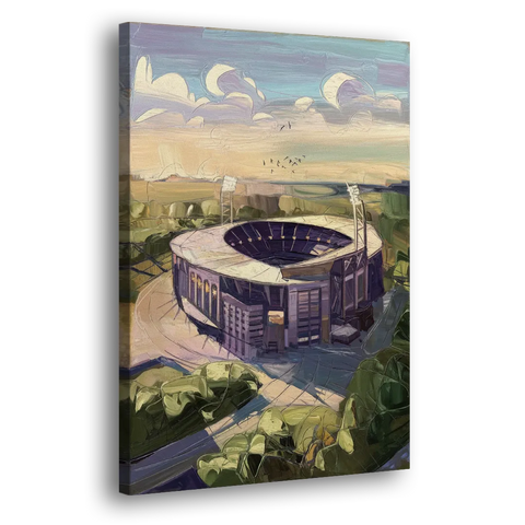 Baltimore Ravens Stadium View - Canvas Wall Art