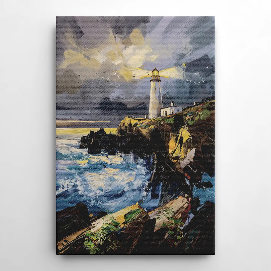 Bandon Lighthouse View - Canvas Wall Art