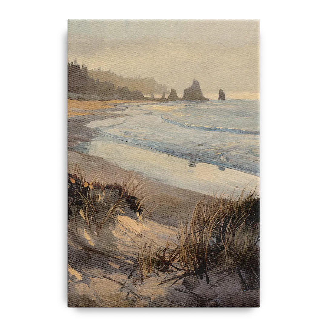 Bandon Pacific Coast Front - Canvas Wall Art