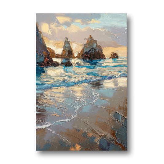 Bandon Seaside Serenity - Canvas Wall Art - Front