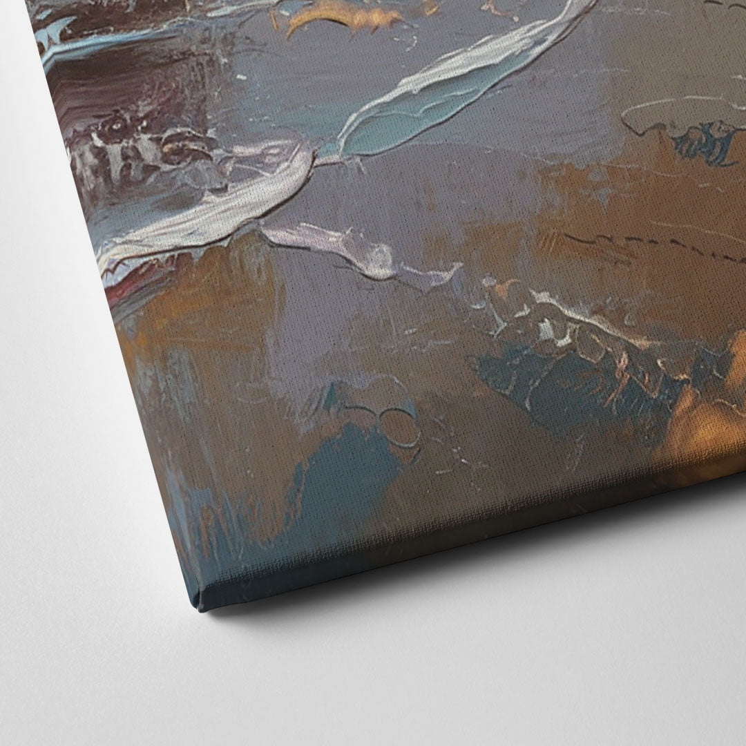 Bandon Seaside Serenity Canvas Close Up
