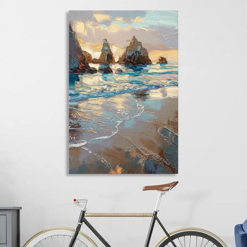Bandon Seaside Serenity Sitting Room - Canvas Wall Art