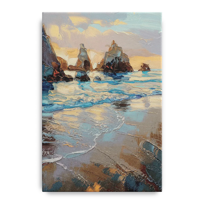 Bandon Seaside Serenity Front - Canvas Wall Art