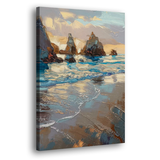 Bandon Seaside Serenity Side - Canvas Wall Art