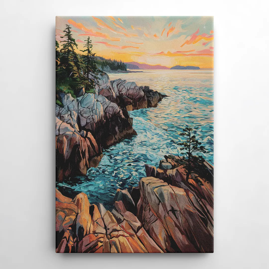 Bar Harbor Acadia National Park - Canvas Wall Art
