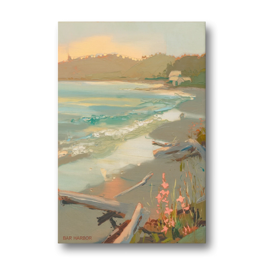 Bar Harbor Coastal Serenity - Canvas Wall Art - Front