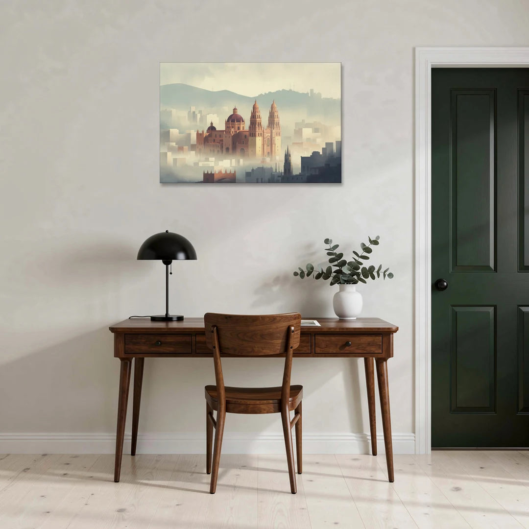 Basílica de Guanajuato - Canvas Wall Art - Office - 36x24