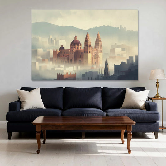 Basílica de Guanajuato - Canvas Wall Art - Sofa - 60x40