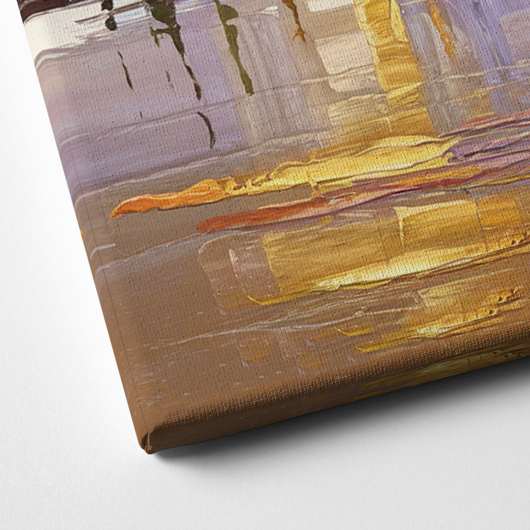 Baton Rouge Mississippi River View Canvas Close Up