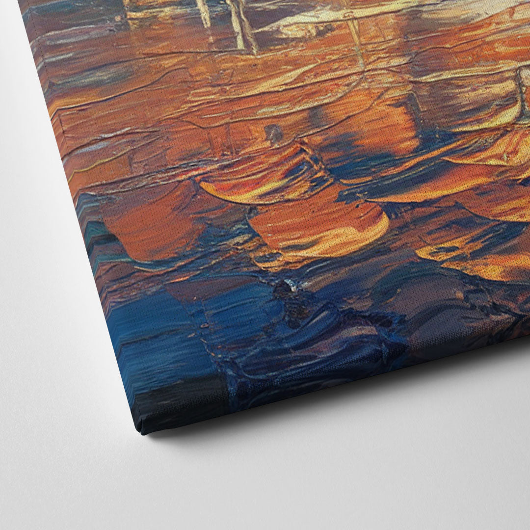 Baton Rouge Riverfront Beauty Canvas Close Up