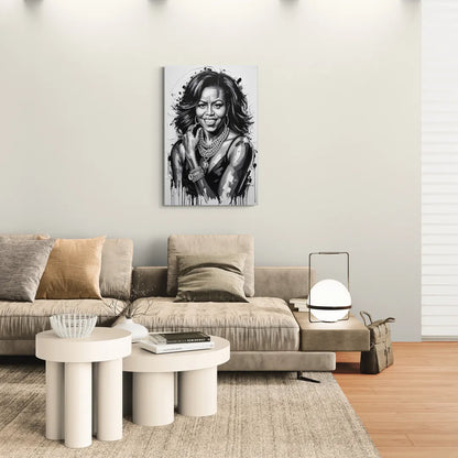 Becoming 2.0 - Canvas Wall Art Living Room