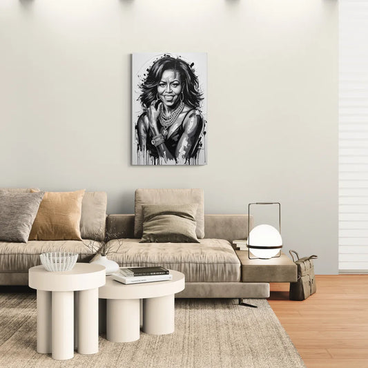 Becoming 2.0 - Canvas Wall Art Living Room