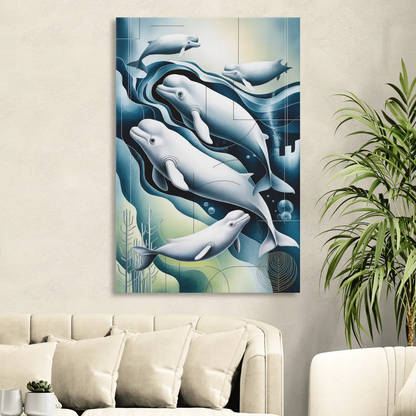 Beluga Waters Sitting Room - Canvas Wall Art