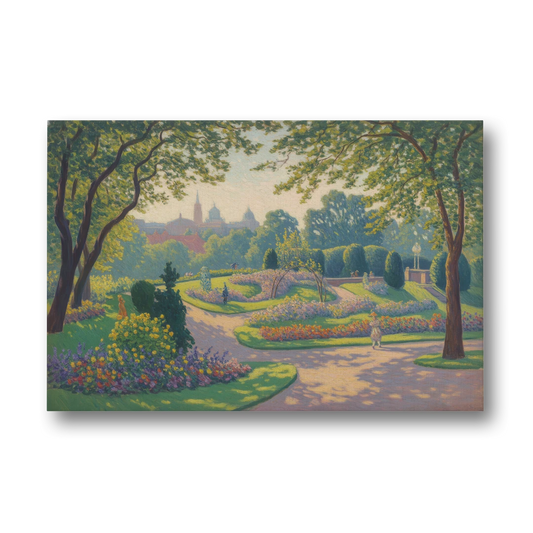 Bernardine Gardens - Canvas Wall Art - Front