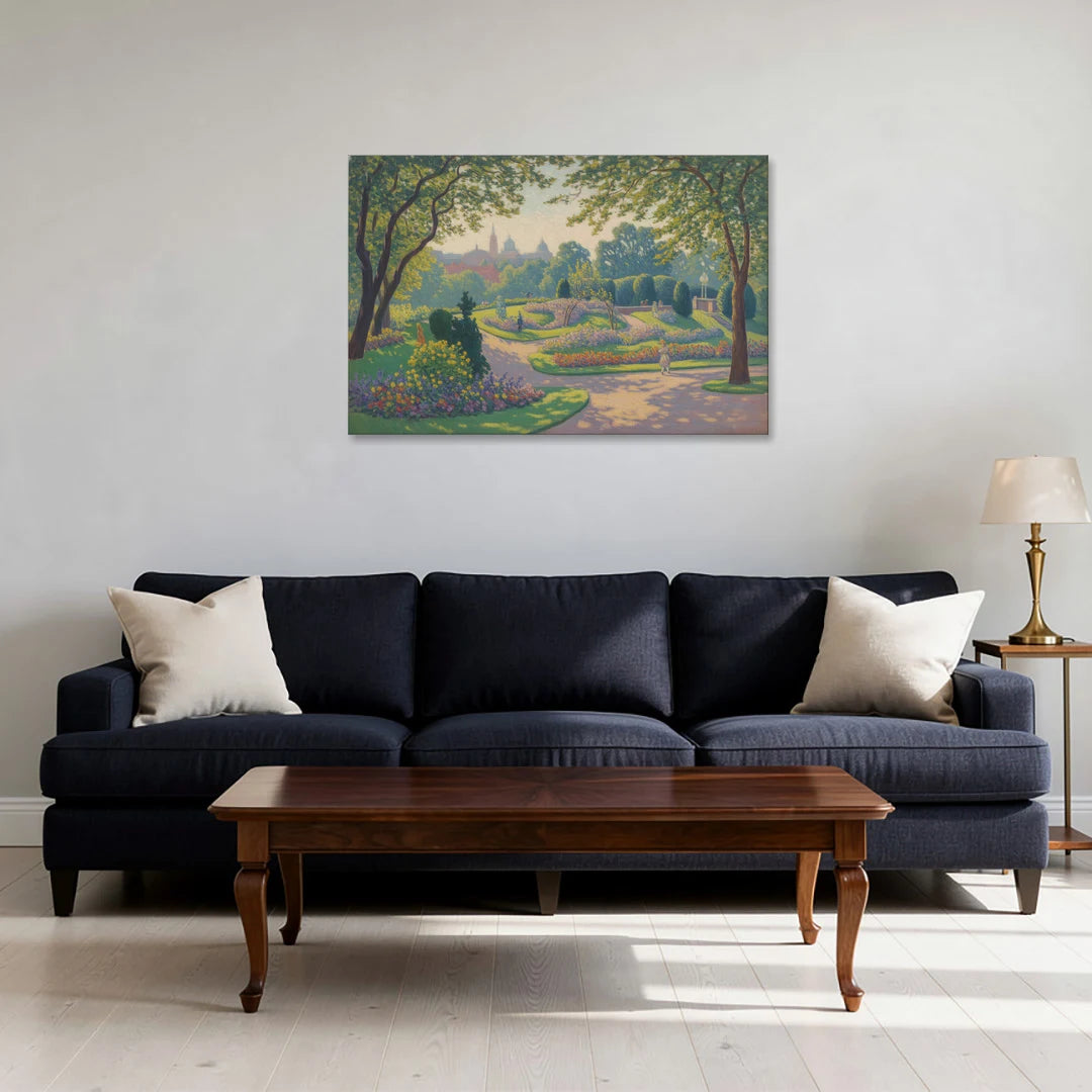 Bernardine Gardens - Canvas Wall Art - Sofa - 36x24