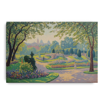Bernardine Gardens Front - Canvas Wall Art