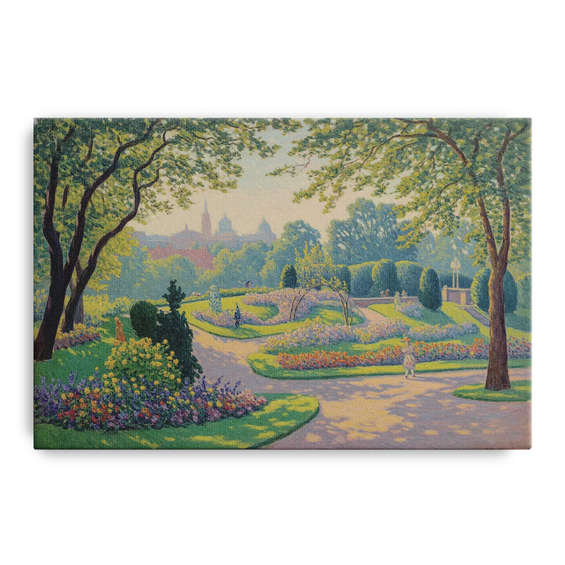Bernardine Gardens Front - Canvas Wall Art