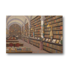 Biblioteca Palafoxiana - Canvas Wall Art - Front