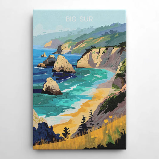 Big Sur Nature Escape - Canvas Wall Art