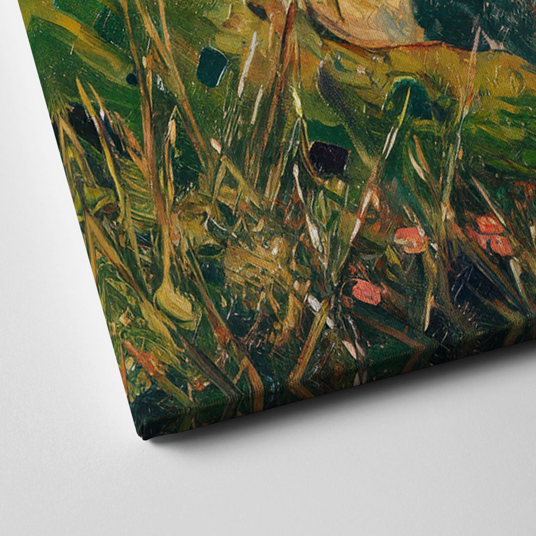 Big Sur Ocean Cliffs Canvas Close Up
