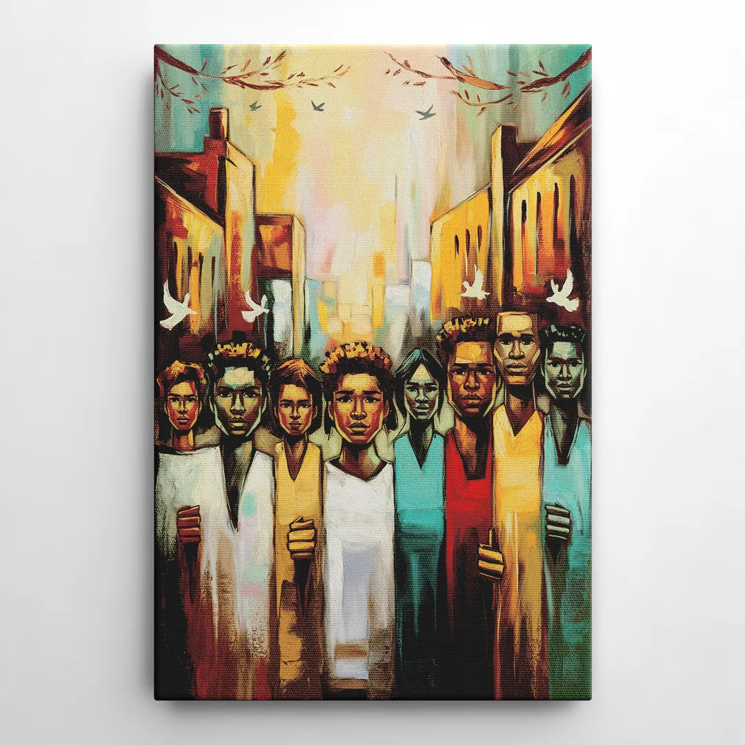 Birmingham Civil Rights District - Canvas Wall Art