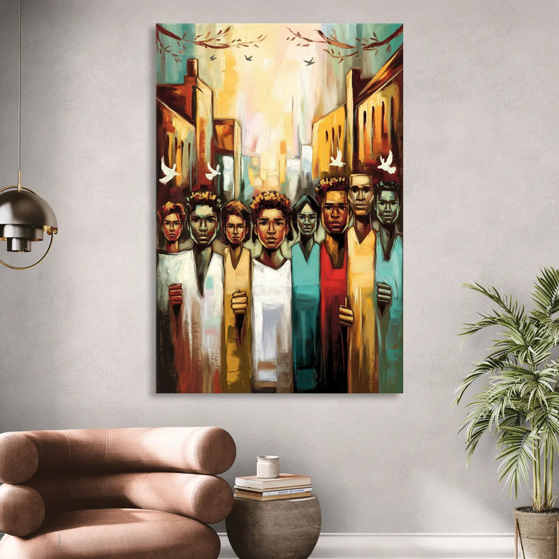 Birmingham Civil Rights District Sitting Room - Canvas Wall Art