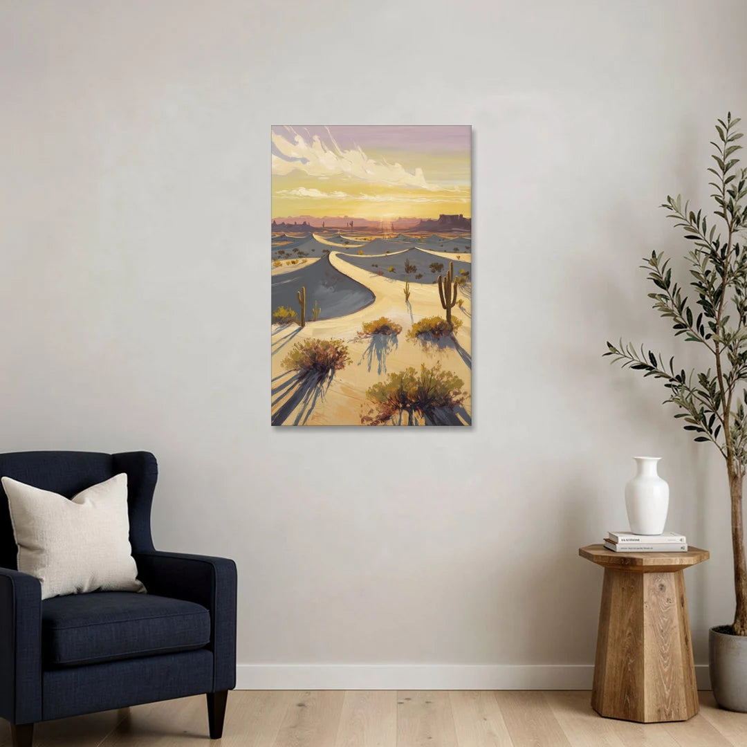 Bisbee Desert Sunrise - Canvas Wall Art - Sofa - 24x36