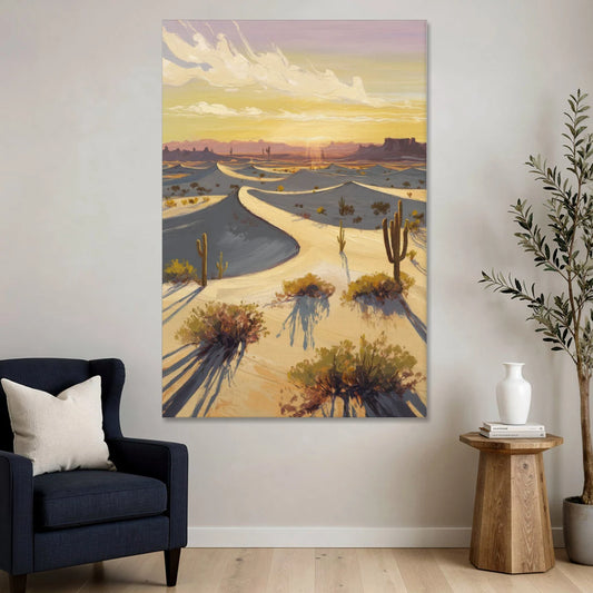 Bisbee Desert Sunrise - Canvas Wall Art - Sofa - 40x60
