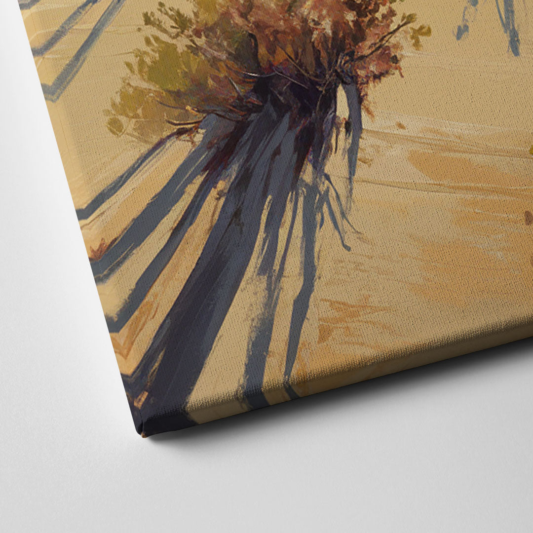 Bisbee Desert Sunrise Canvas Close Up