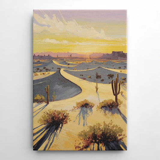 Bisbee Desert Sunrise - Canvas Wall Art