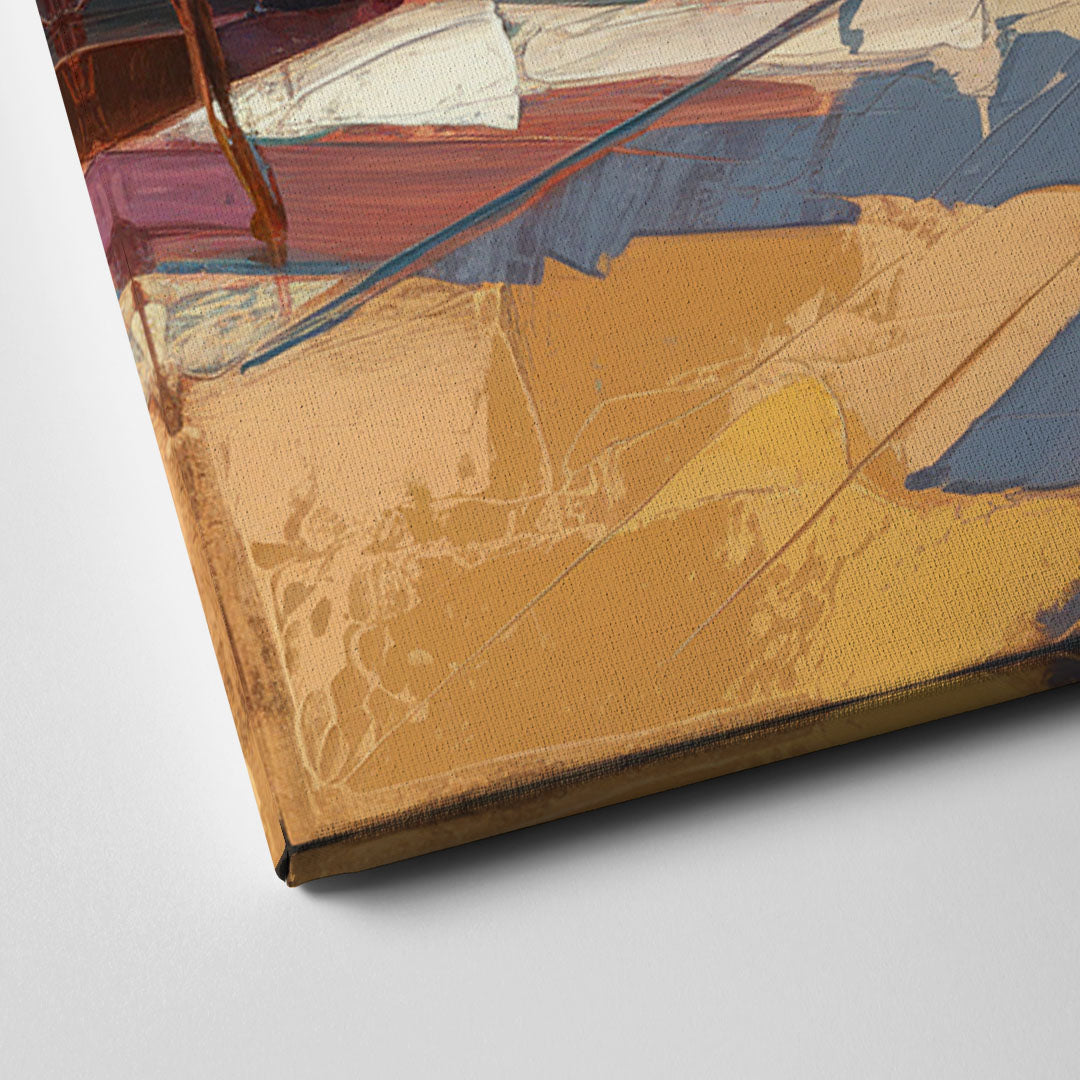Bisbee Quaint Downtown View Canvas Close Up